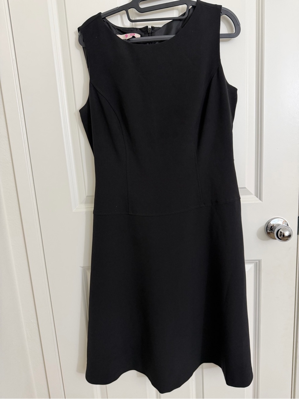 9&Co. Classic Black Sleeveless A-Line Dress
